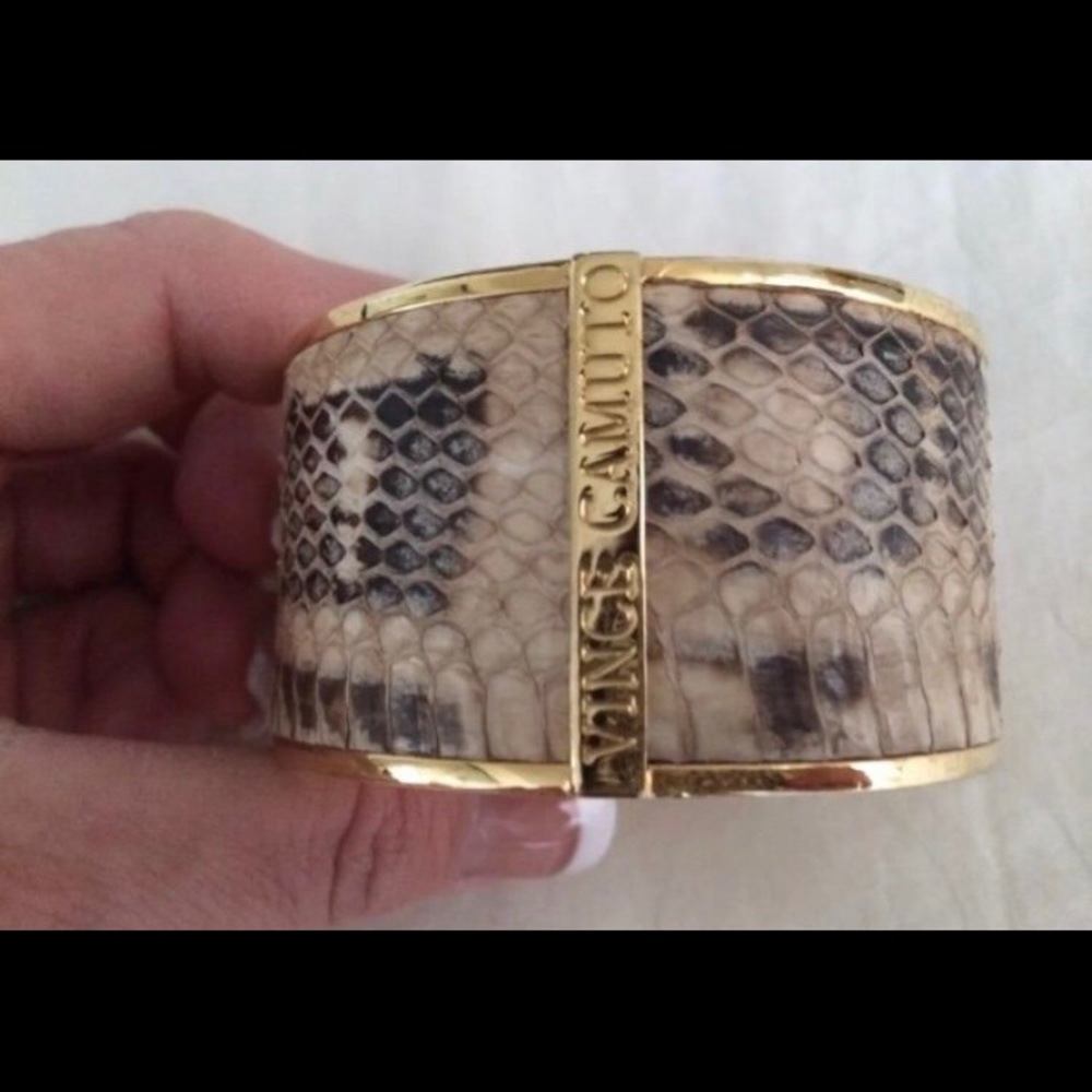 Vince Camuto snake print bangle