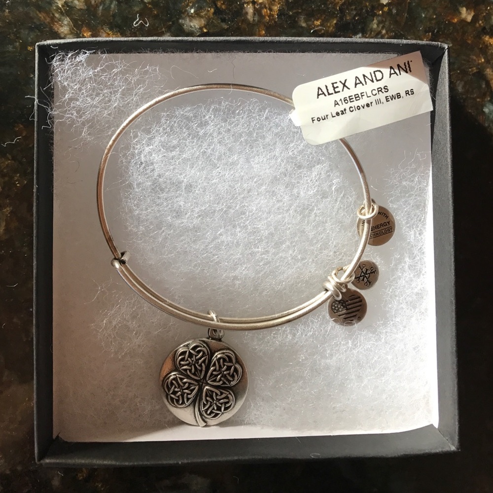 Alex and Ani Four Leaf Clover