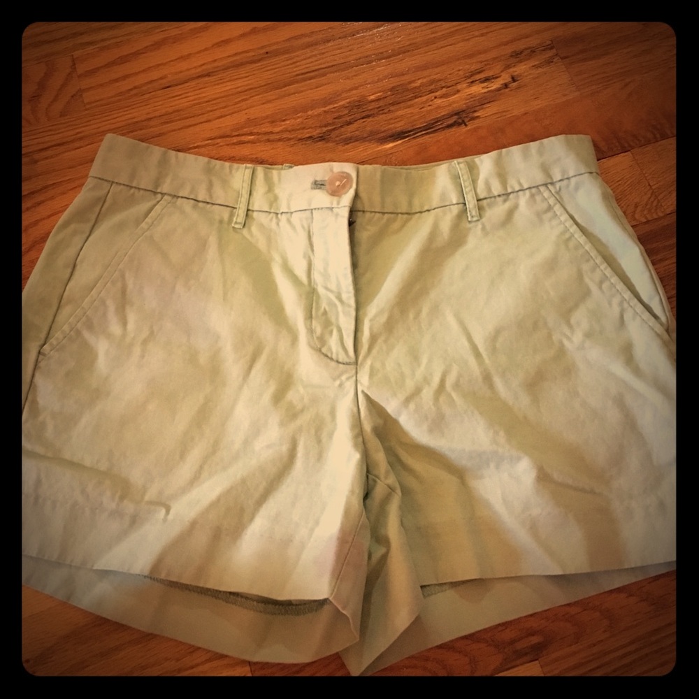 Gap shorts, mint green, size 0