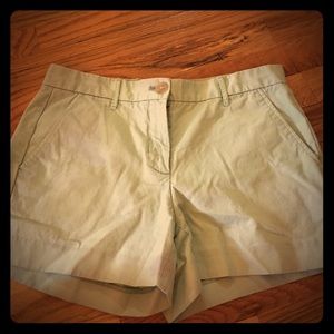 Gap shorts, mint green, size 0