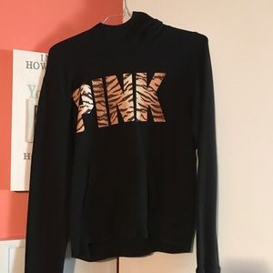 Victoria secret black tiger strip hoodie.