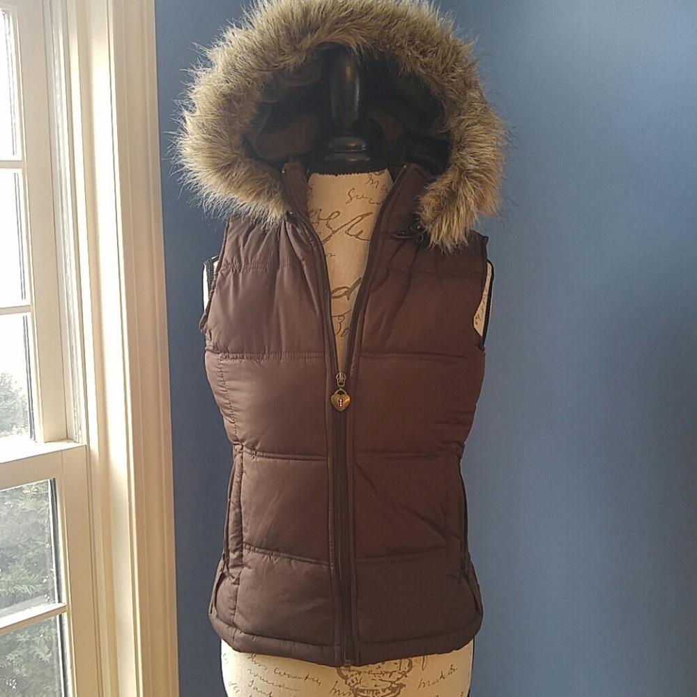 Brown vest