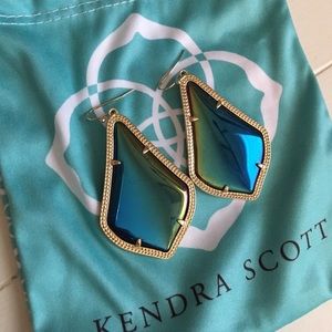 Kendra Scott Alexandra Black Iridescent
