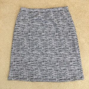Cute black and white skirt from Stitch Fix!