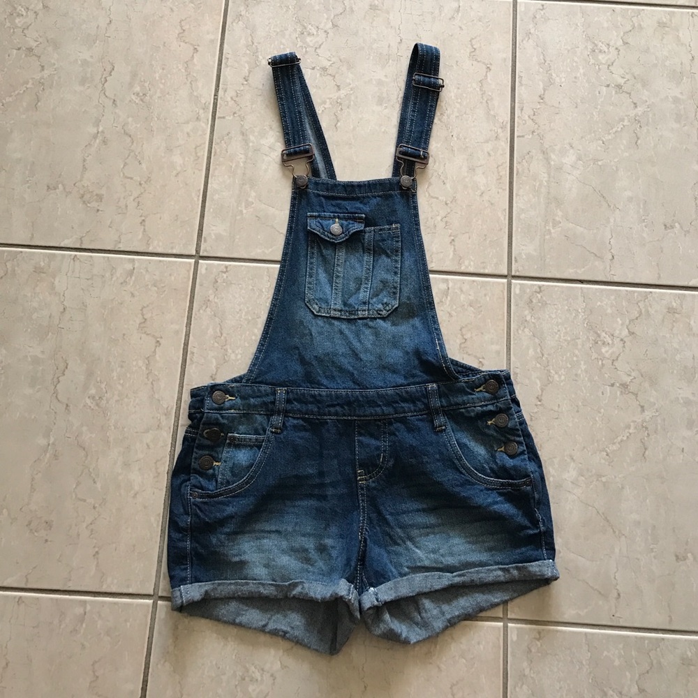 Navy blue overalls