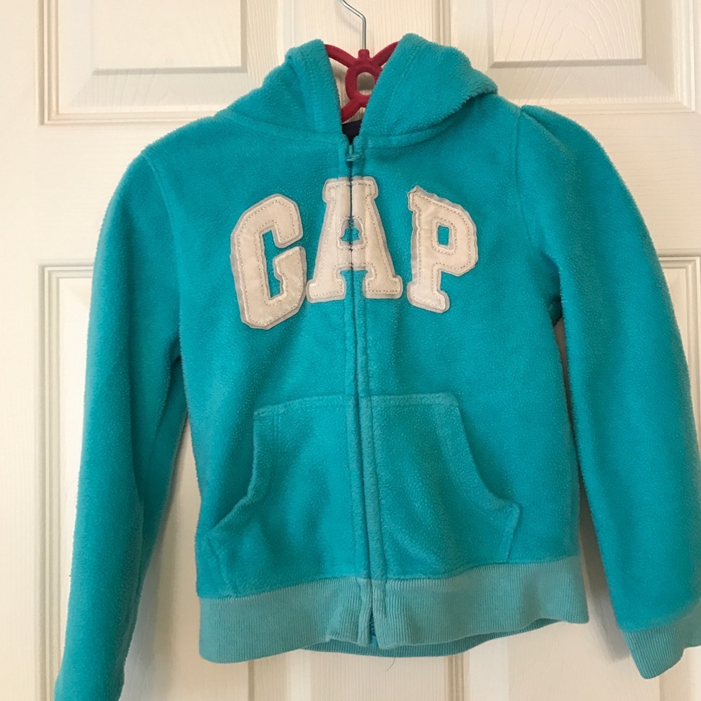 Turquoise Gap hoodie