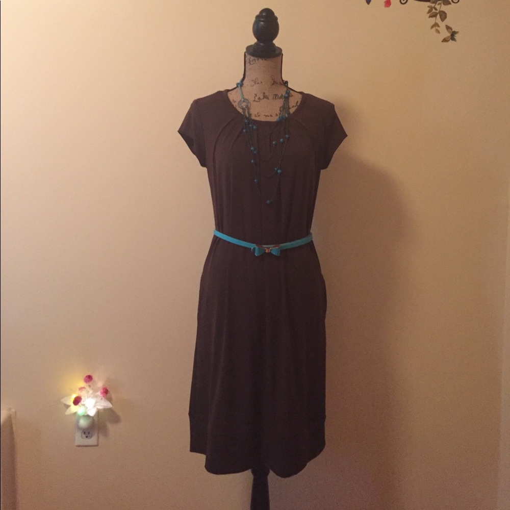 Monroe & Main Midi brown dress 👗🍂👗