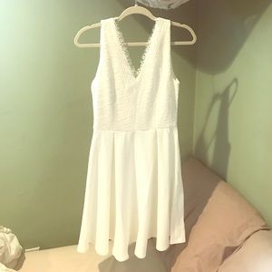 Francesca's White Dress