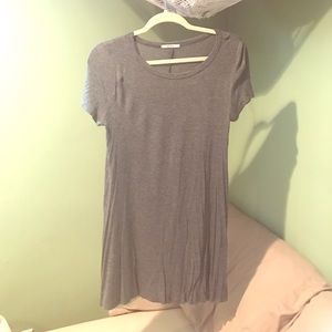 Gray Tshirt Dress
