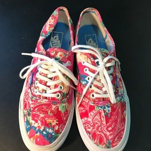 Vans Multi Floral Authentic Sneakers