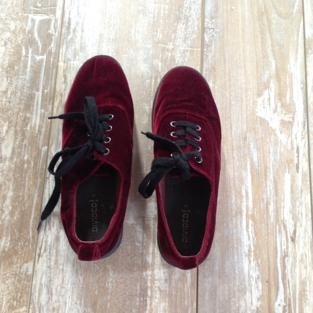 Platform Velvet H&M Shoes