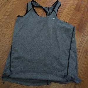 Grey champion athletic tank top