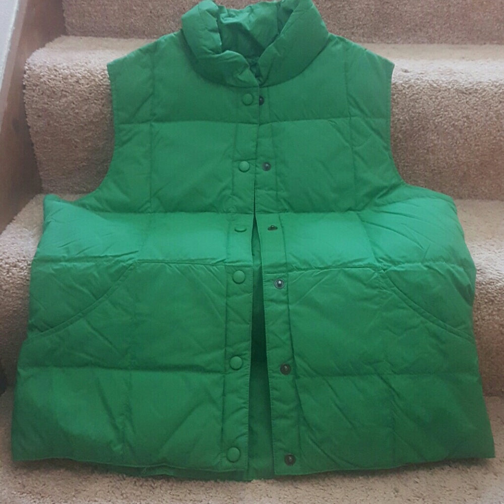 Women's Land End down vest