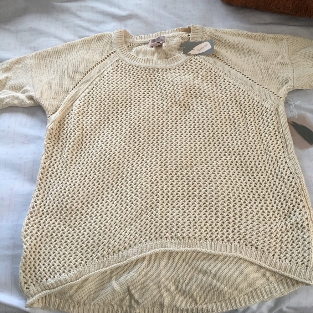 Cream Knit Sweater