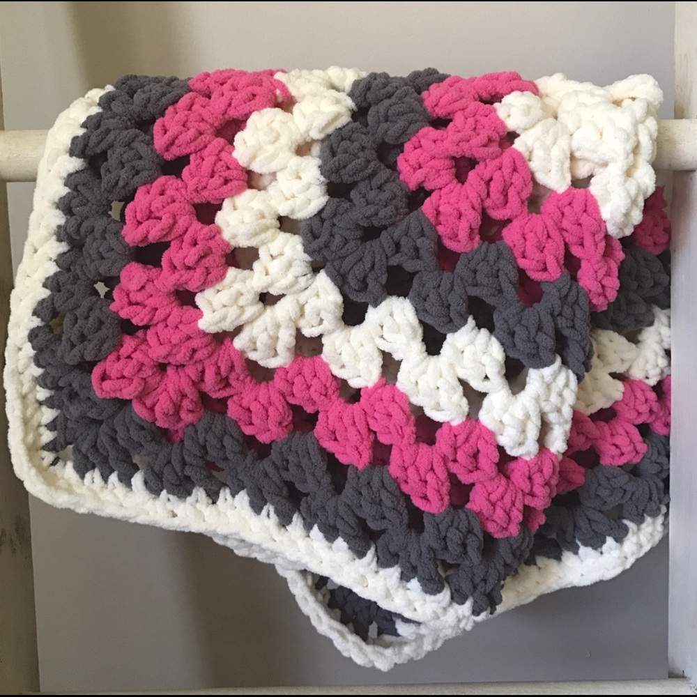 Hand Crochet Baby Blanket 👶