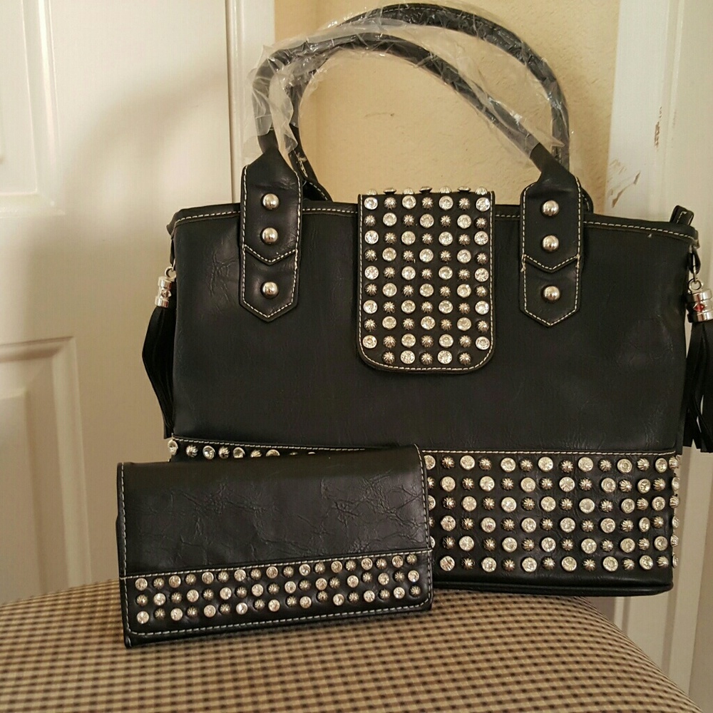 P&G 'Sarah' collection large bag and matching wall