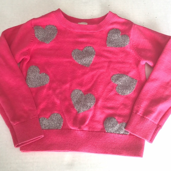 Silver Hearts Sweater by Oshkosh Bgosh - Picture 2 of 2