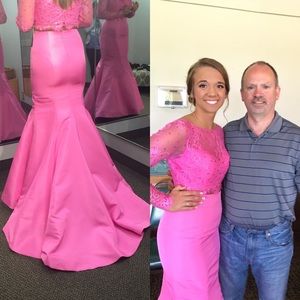 Sherri Hill 2 piece prom dress