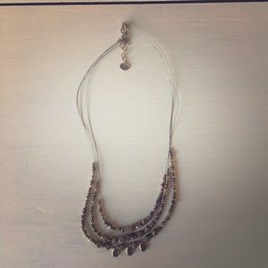 Silpada silver and brass necklace
