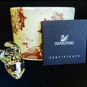 Swarovski crystal cat
