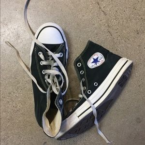 Classic Black Hi-Top Converse!