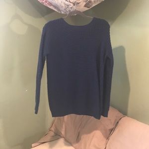 Blue Chunky Sweater