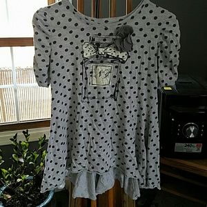 Shirt with perfume bottle