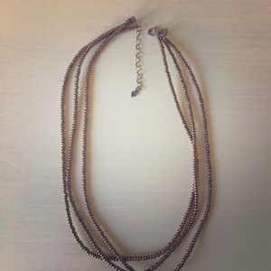 Silpada silver and bead necklace