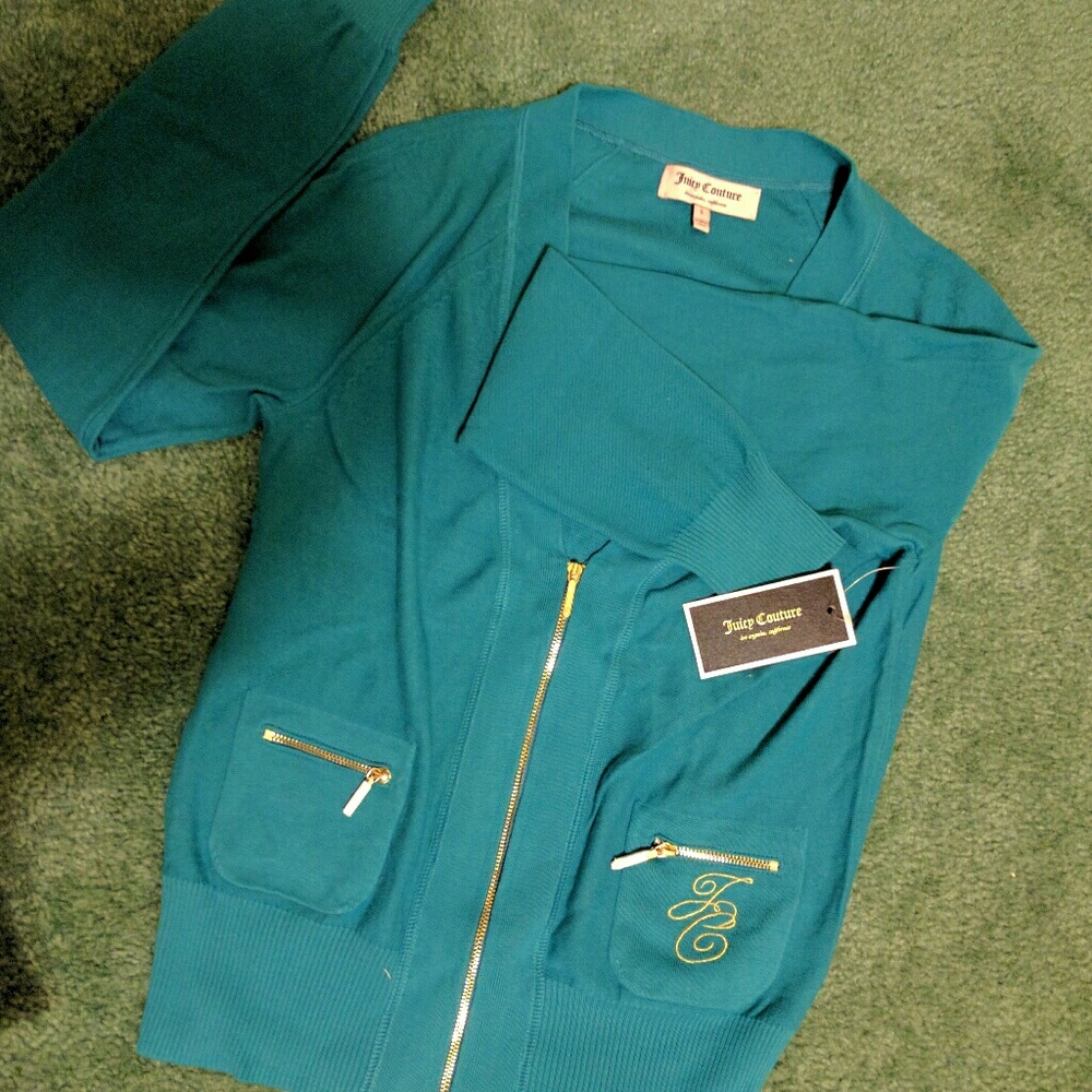 Juicy Couture Zip Cardigan