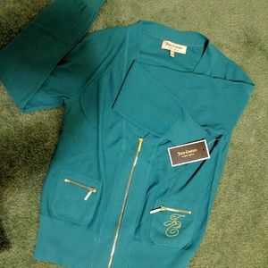 Juicy Couture Zip Cardigan