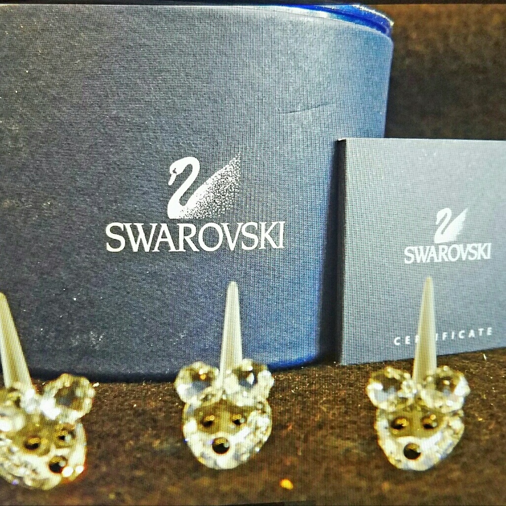 Swarovski crystal mice