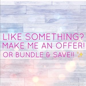 Bundle or offer!