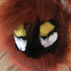 Genuine Fox Fur Bag Charm