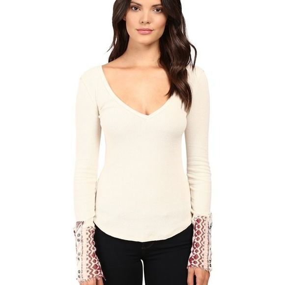 NWT Ivory Free People Art School Cuff - Picture 4 of 5