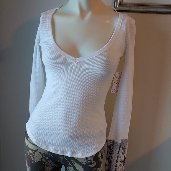 NWT Ivory Free People Art School Cuff - Picture 2 of 5