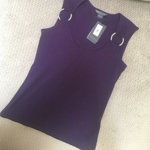 Armani Exhnage Plum top never worn