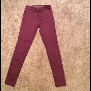American eagle jean leggings
