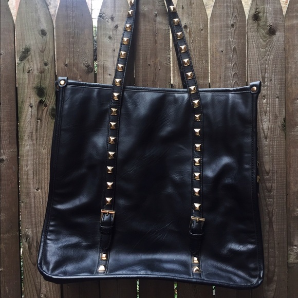 Handbags - Gold Studded Tote
