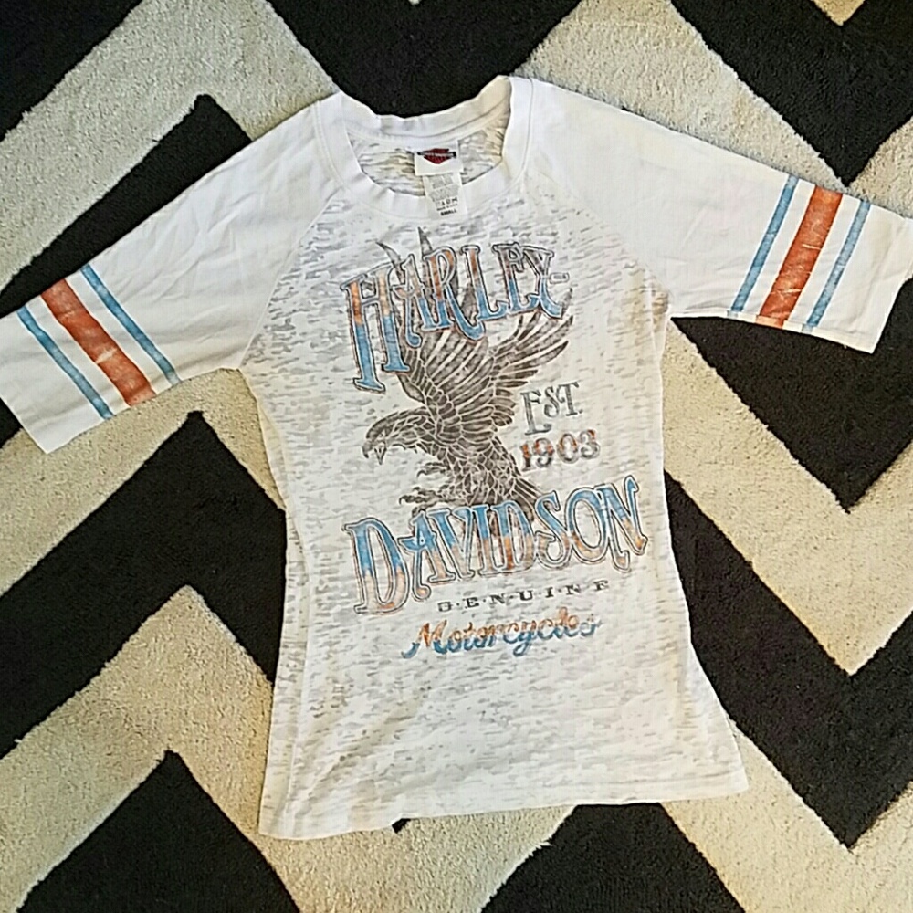 Harley-Davidson burnout tee