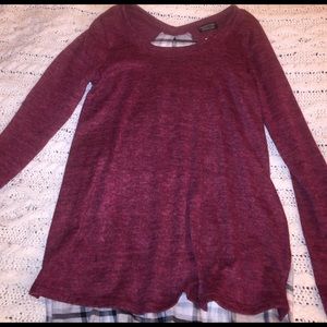 Long-sleeved Knit Top