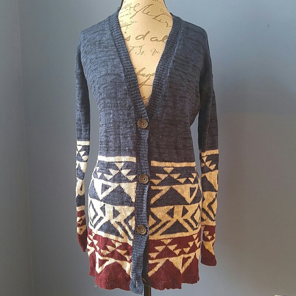 Hollister xs long sweater