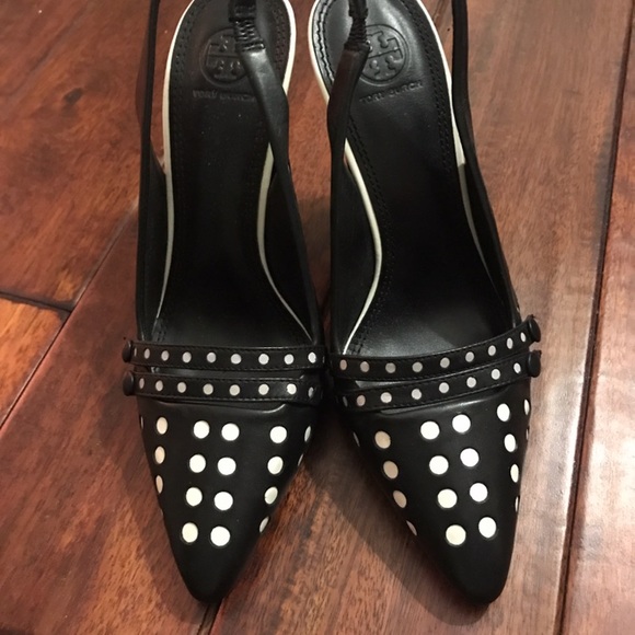 Tory Burch Shoes - Tory Burch Kay sling backs 🎉🔥 Polka Dot