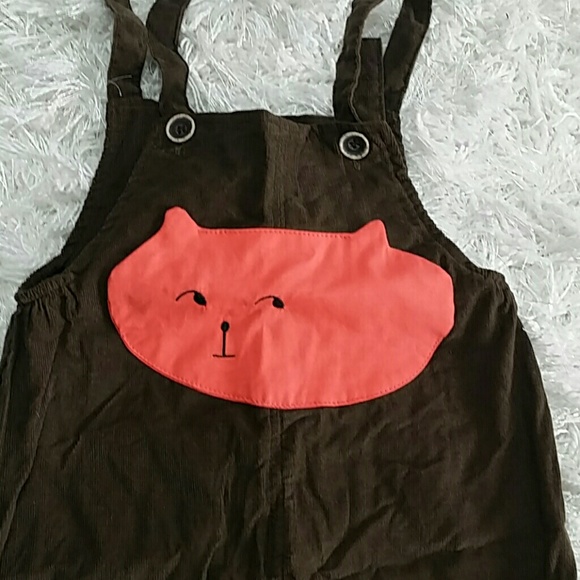 SALE***Brown Cordoroy Romper. Kids :) - Picture 2 of 6