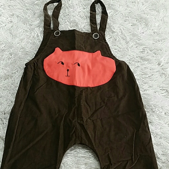 SALE***Brown Cordoroy Romper. Kids :) - Picture 6 of 6