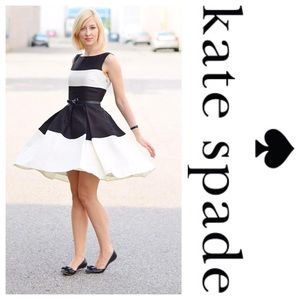 Kate Spade Black and White Dress
