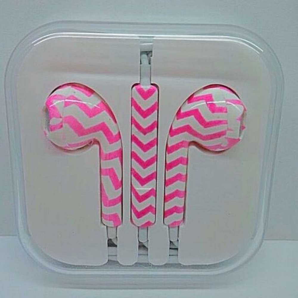 Chevron Ear Buds