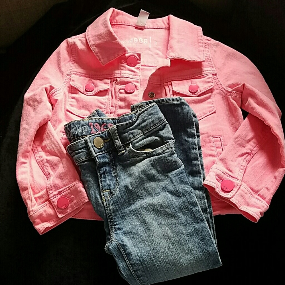 Toddler Jean jacket and jeans