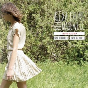ALEXA CHUNG X MADEWELL