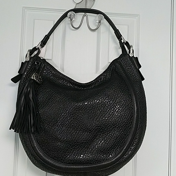 Relic Black Pebble  Effect Shoulder Bag / Purse - Picture 1 of 2
