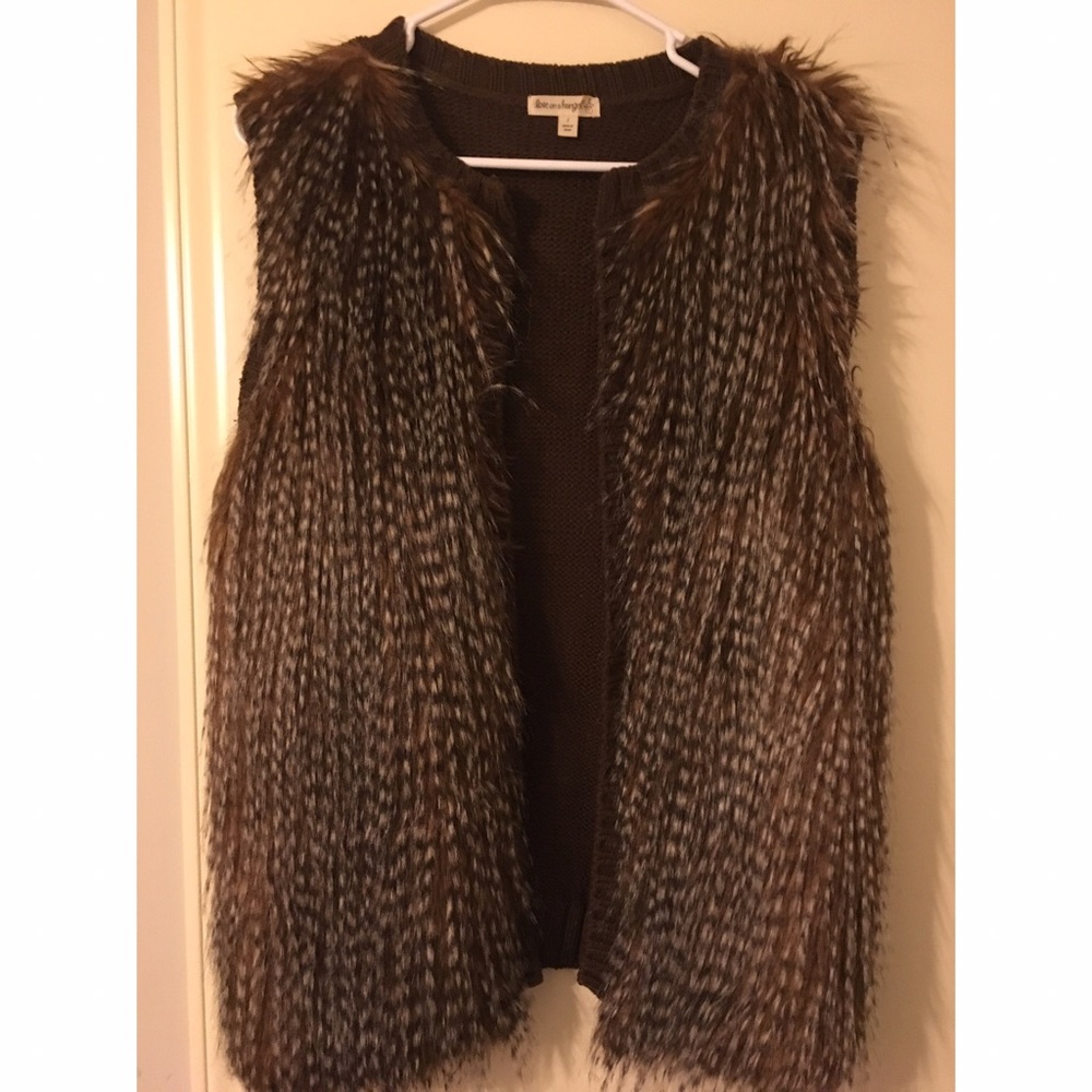 Nordstrom Faux Fur Vest